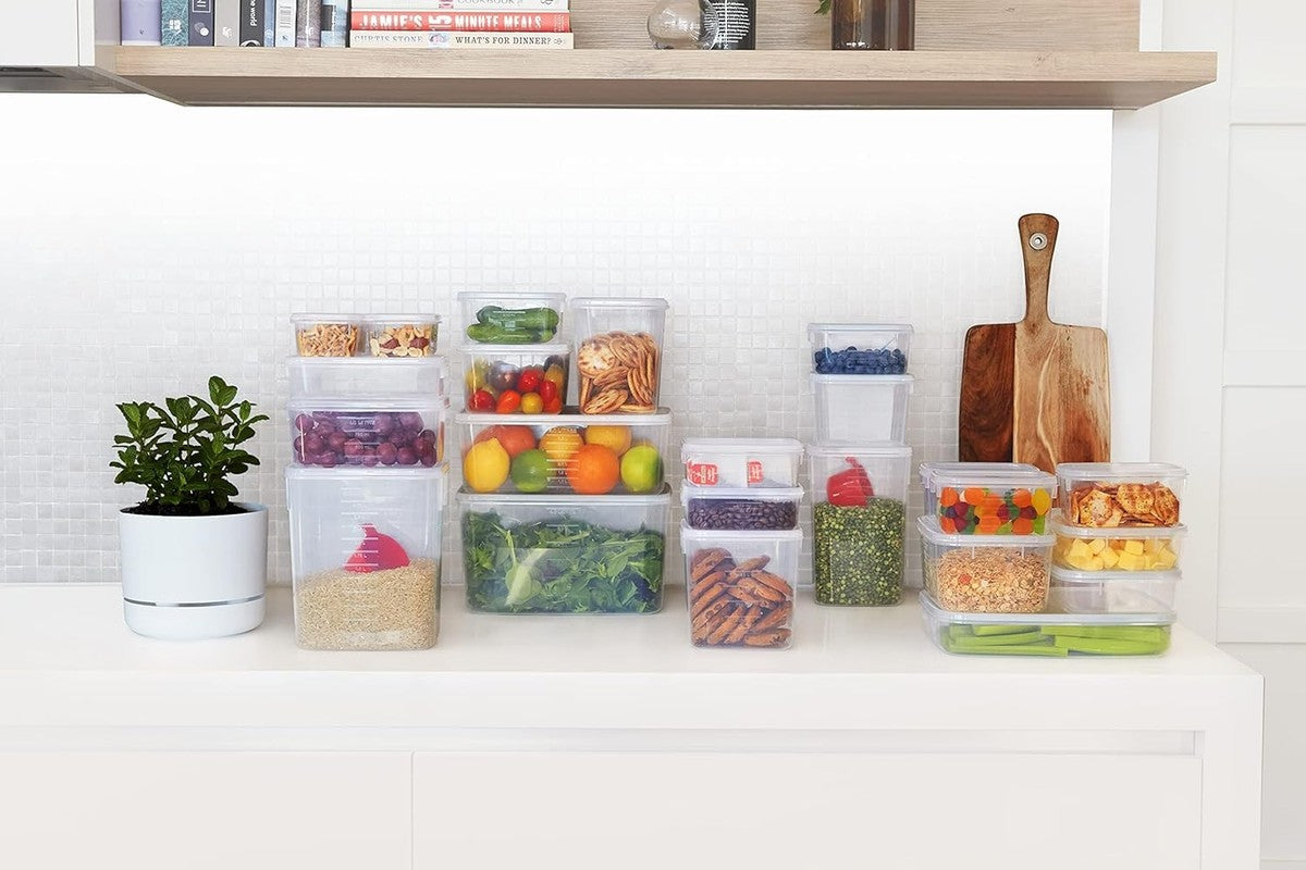 Décor Tellfresh Cereal Storage Dispenser | Large Airtight Container | 3L |335999343409