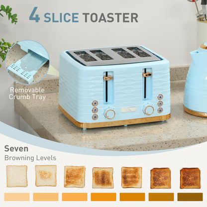 Kettle and Toaster Sets 1.7L Kettle & 4 Slice Toaster