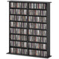 720 CD/396 DVD/396 Blu-ray Storage Tower with 12 Adjustable Shelves