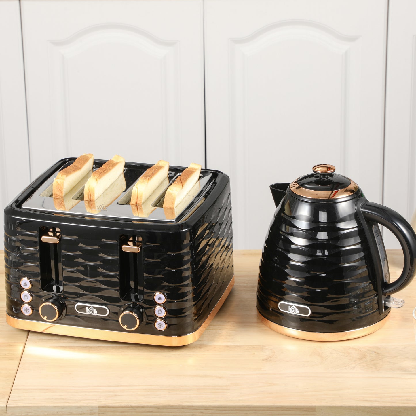 Kettle and Toaster Sets 1.7L Kettle & 4 Slice Toaster