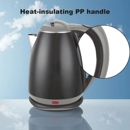 1.8L Stainless Steel Water Heater Fast Boil Electric Tea Kettle Anti-scalding Automatic Power-off Electric For Home - Ceenaz Store