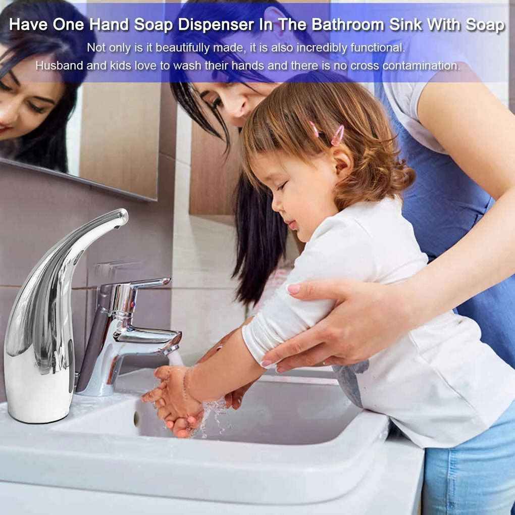 Touchless Automatic Sensor Soap Dispenser Foam Smart Infrared Sensor Liquid Soap Dispenser Hand Sanitizer For Kitchen Bathroom
