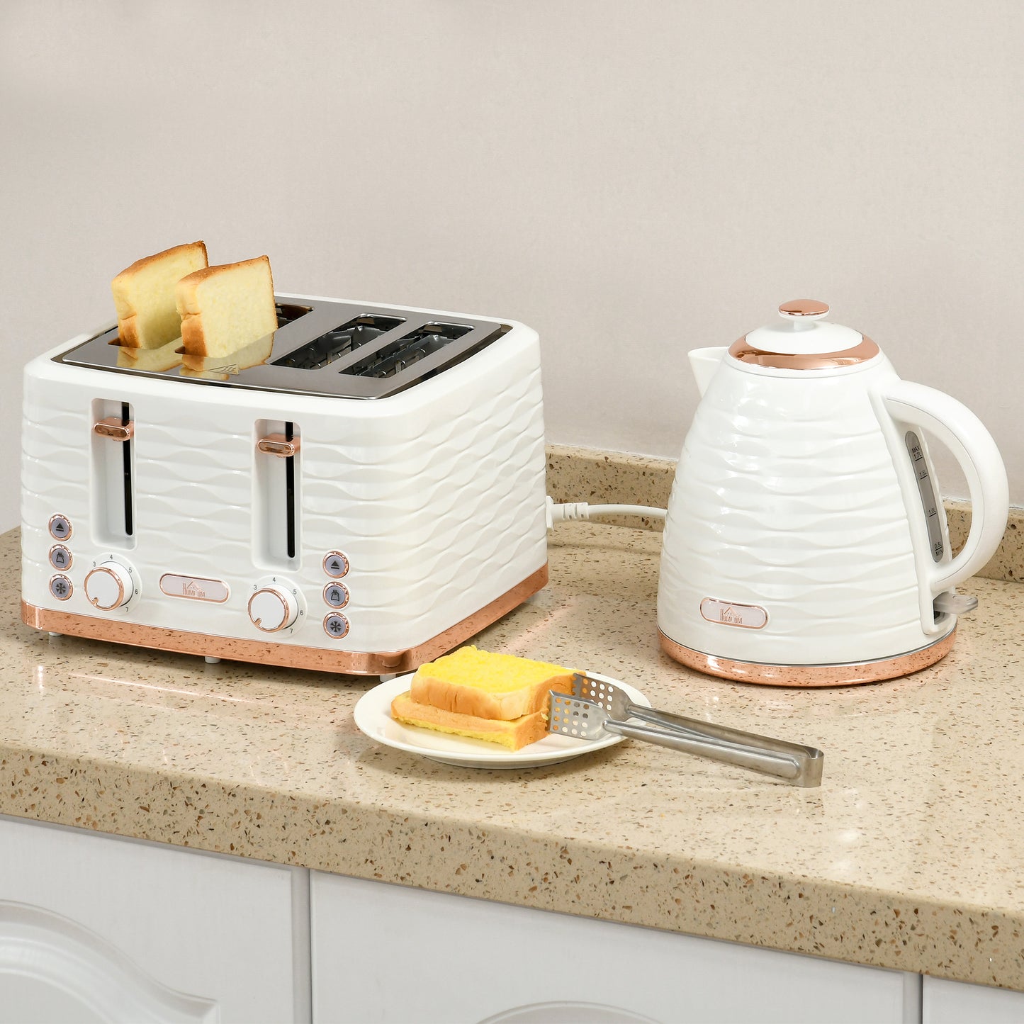 Kettle and Toaster Sets 1.7L Kettle & 4 Slice Toaster
