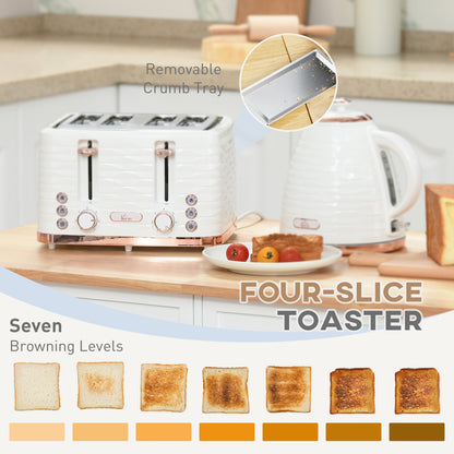 Kettle and Toaster Sets 1.7L Kettle & 4 Slice Toaster