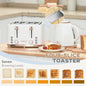 Kettle and Toaster Sets 1.7L Kettle & 4 Slice Toaster