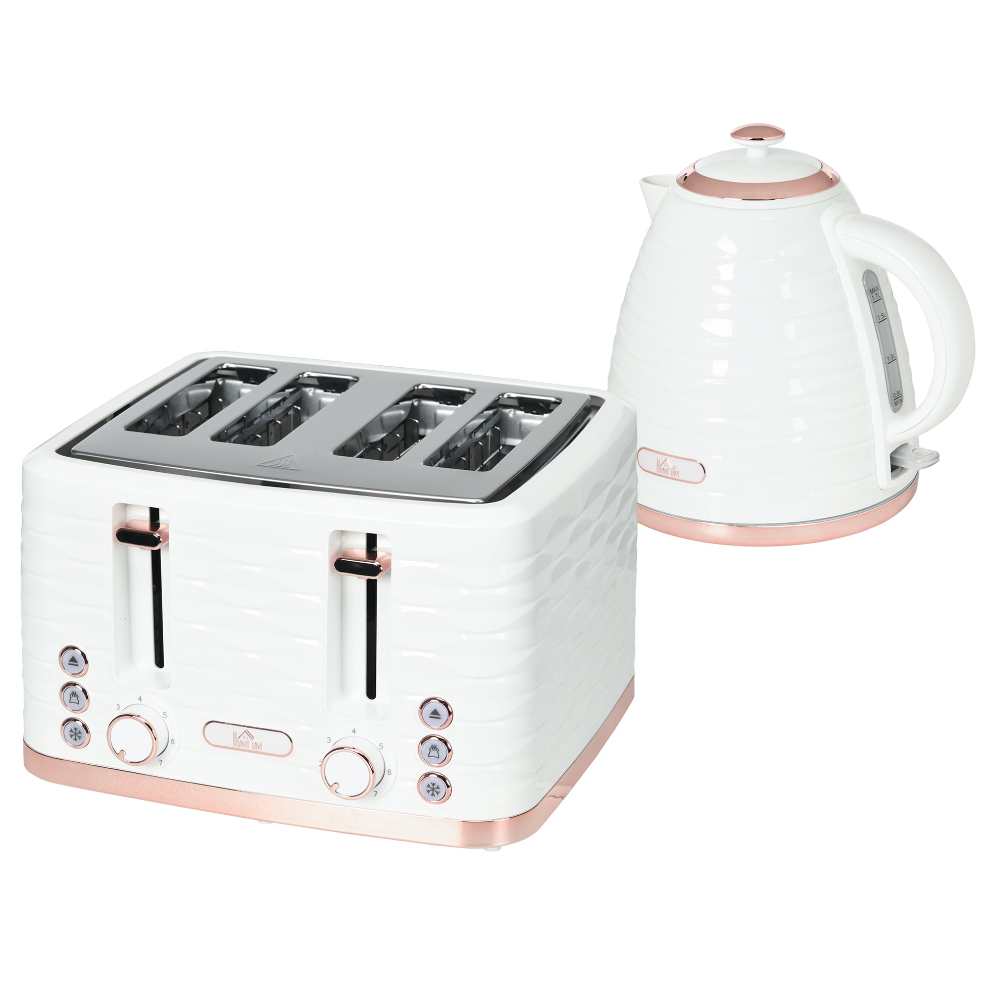 Kettle and Toaster Sets 1.7L Kettle & 4 Slice Toaster