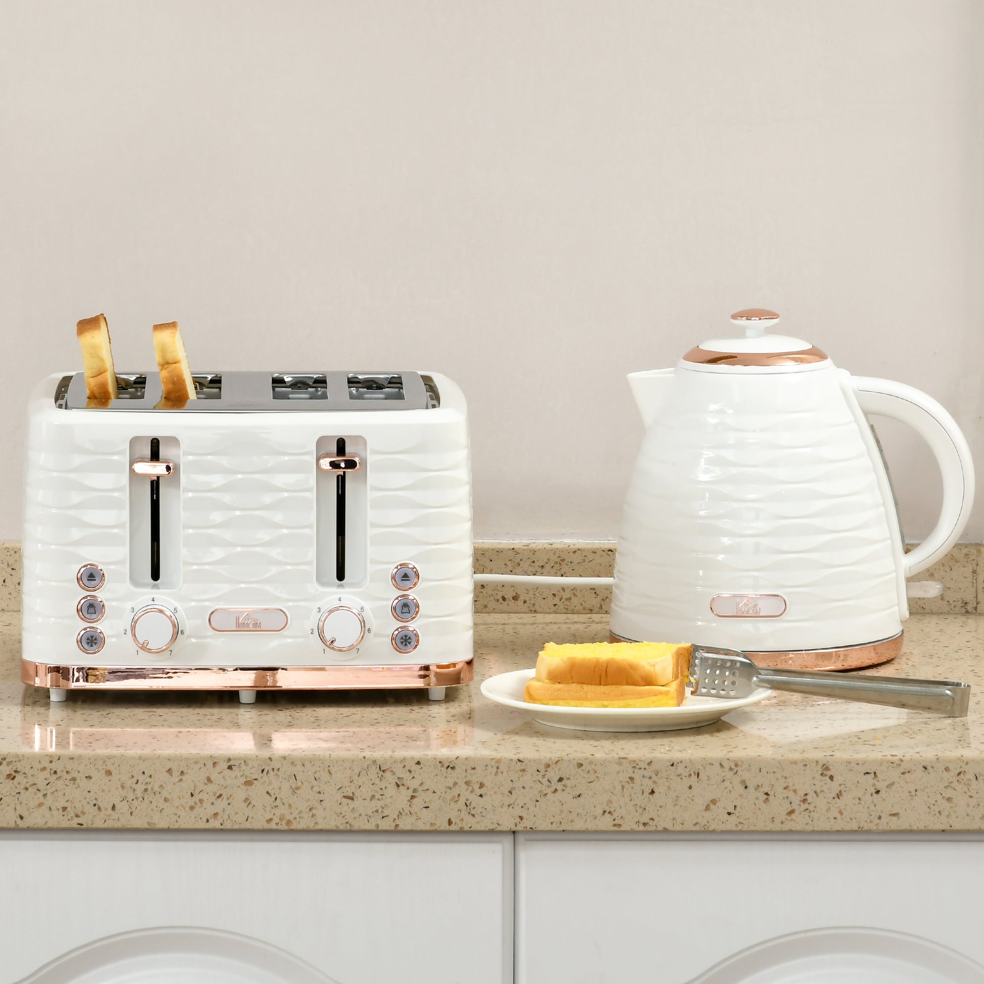 Kettle and Toaster Sets 1.7L Kettle & 4 Slice Toaster