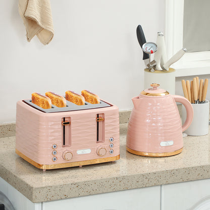 Kettle and Toaster Sets 1.7L Kettle & 4 Slice Toaster