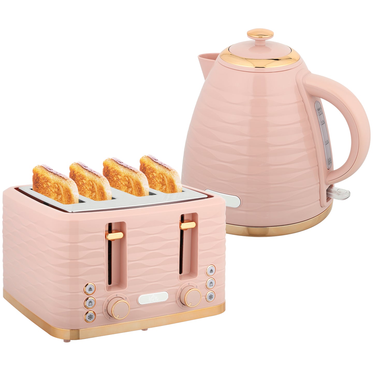 Kettle and Toaster Sets 1.7L Kettle & 4 Slice Toaster