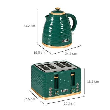 Kettle and Toaster Sets 1.7L Kettle & 4 Slice Toaster