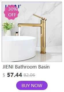 JIENI Smart Bathroom Faucet Chrome Inductive Washbasin Faucets Stream Deck Mounted Touchless Sensor Hot And Cold Mixer Tap