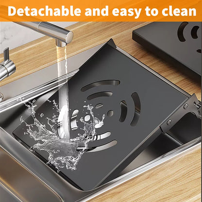 Kitchen Storage Shelves Pot Holder Multilayer Frying Pan Rice Cooker Seasoning Storage Rack Adjustable Organizer Rack - Ceenaz Store