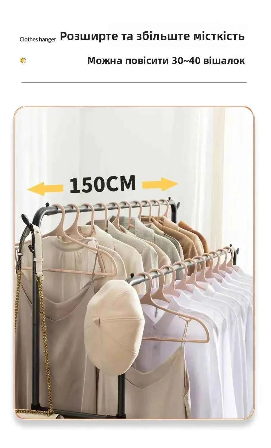 Thiened Sturdy Floor-Mounted Clothes Drng Ra Bedroom Balcony Iron Clothes Hanger Holder Portable Dormi Storage Orga...