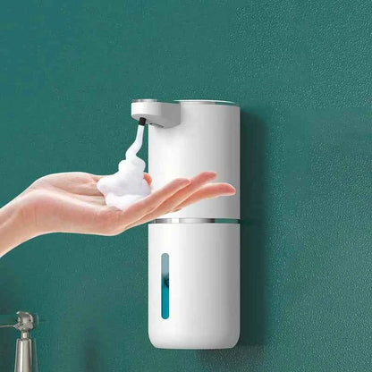 Automatic Foam Soap Dispenser Bathroom Smart Washing Hand Machine With USB Charging White ABS Material