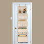 Over the Door Hanging Organizer 1/3/4/5 Large Pockets Over The Door Wall Mount Wall Mount Storage Hooks Bathroom Dorm Clothes - Ceenaz Store