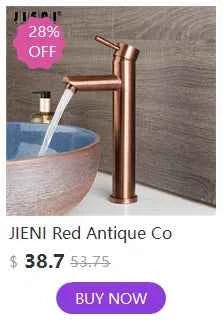 JIENI Smart Bathroom Faucet Chrome Inductive Washbasin Faucets Stream Deck Mounted Touchless Sensor Hot And Cold Mixer Tap