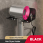 Hair Dryer Holder Wall Dryer Cradle Straightener Stand Hairdryer Organizer Box Toilet Blower Holder Shelf Bathroom Accessories - Ceenaz Store