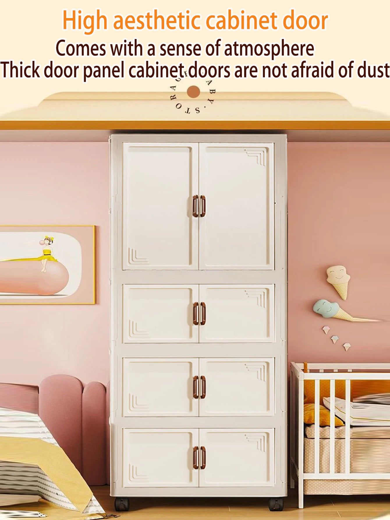 Multi-specification Large Capacity Wardrobe Foldable Easy Install Clothes Storage Cabinet  Organizer for Home - Ceenaz Store