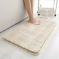 Water absorbtion anti slip bathroom mat thickened bathroom carpet long hair carpet machine washable durable toilet mat