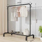 Thiened Sturdy Floor-Mounted Clothes Drng Ra Bedroom Balcony Iron Clothes Hanger Holder Portable Dormi Storage Orga...