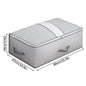 Large Clothes Storage Bag Under Bed Foldable Quilt Clothes Storage Bag Bedroom Dormitory Wardrobe Quilt Organizer Bag 이불정리함 - Ceenaz Store