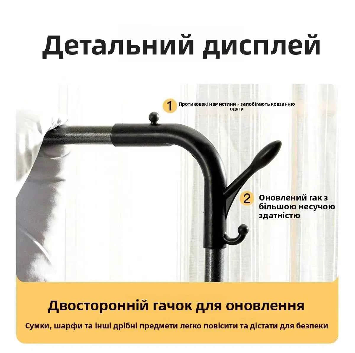 Thiened Sturdy Floor-Mounted Clothes Drng Ra Bedroom Balcony Iron Clothes Hanger Holder Portable Dormi Storage Orga...