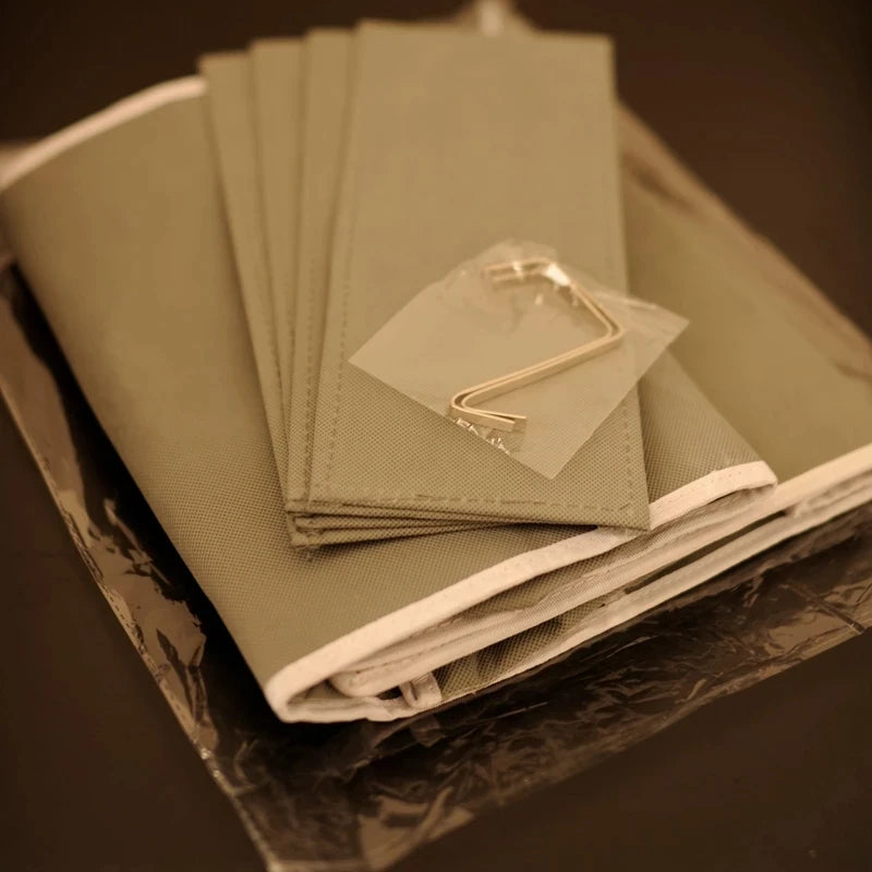 Over the Door Hanging Organizer 1/3/4/5 Large Pockets Over The Door Wall Mount Wall Mount Storage Hooks Bathroom Dorm Clothes - Ceenaz Store