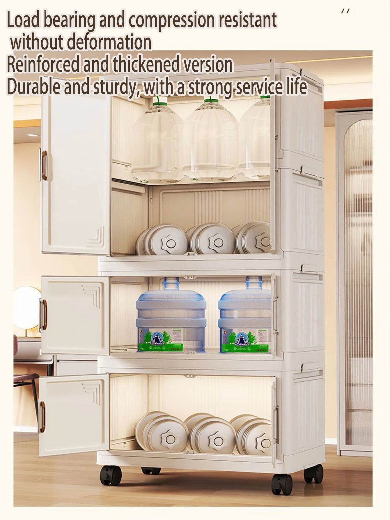 Multi-specification Large Capacity Wardrobe Foldable Easy Install Clothes Storage Cabinet  Organizer for Home - Ceenaz Store