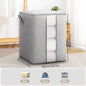 Large Clothes Storage Bag Under Bed Foldable Quilt Clothes Storage Bag Bedroom Dormitory Wardrobe Quilt Organizer Bag 이불정리함 - Ceenaz Store