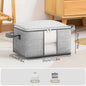 Large Clothes Storage Bag Under Bed Foldable Quilt Clothes Storage Bag Bedroom Dormitory Wardrobe Quilt Organizer Bag 이불정리함 - Ceenaz Store