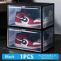 AJ Sneaker Box Shoes Organizer Transparent Shoe Boxes Stackable Cabinet Storage Box High-top Dustproof Shoes Organizers Shoerack