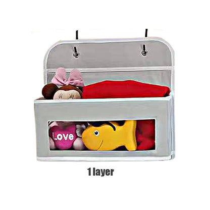 Over the Door Hanging Organizer 1/3/4/5 Large Pockets Over The Door Wall Mount Wall Mount Storage Hooks Bathroom Dorm Clothes - Ceenaz Store