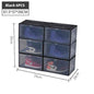 AJ Sneaker Box Shoes Organizer Transparent Shoe Boxes Stackable Cabinet Storage Box High-top Dustproof Shoes Organizers Shoerack