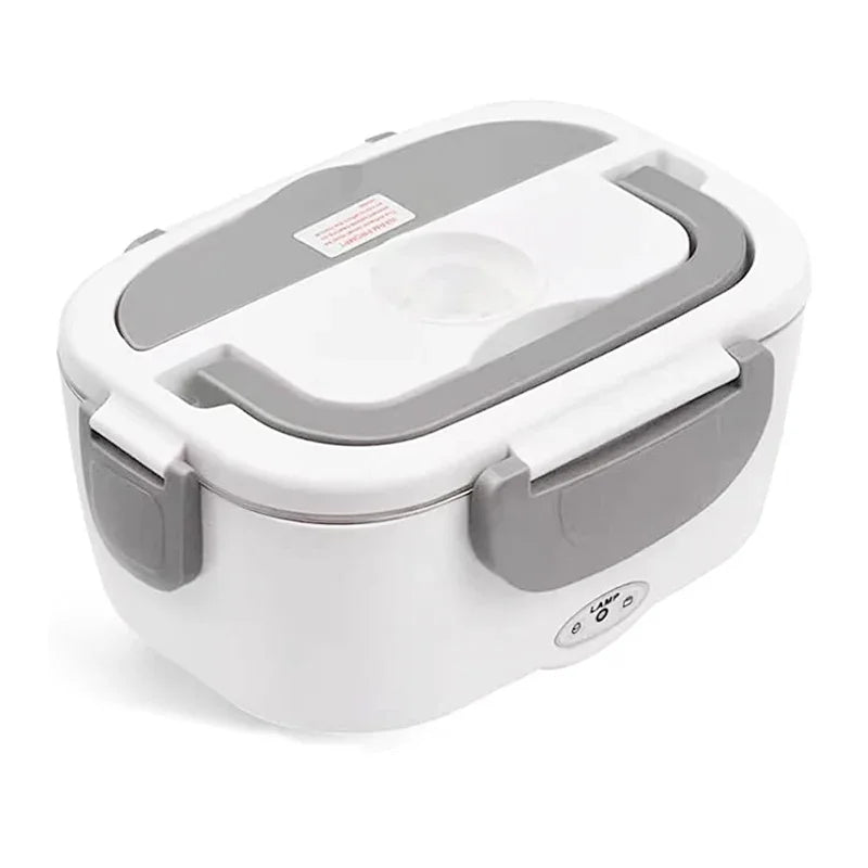 Stainless Steel 12V 24V Electric Heating Lunch Box Car Truck Drivers Picnic Camping Portable Thermostatic Food Warmer Container - Ceenaz Store