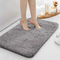 Water absorbtion anti slip bathroom mat thickened bathroom carpet long hair carpet machine washable durable toilet mat