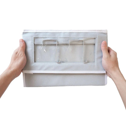 Over the Door Hanging Organizer 1/3/4/5 Large Pockets Over The Door Wall Mount Wall Mount Storage Hooks Bathroom Dorm Clothes - Ceenaz Store