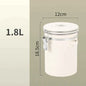 304 Stainless Steel Coffee Canister Coffee Bean Storage Airtight Containers with Date with Spoon Vent Valve Kitchen Food Storage Jar