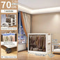 Multifunction Folding Storage Cabinet Dustproof Wardrobe Sundries Cabinet Closet Organizer Locker Storage Box - Ceenaz Store