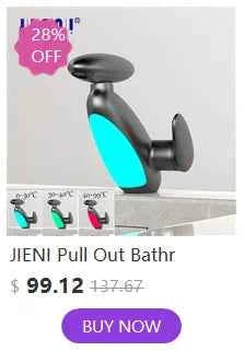 JIENI Smart Bathroom Faucet Chrome Inductive Washbasin Faucets Stream Deck Mounted Touchless Sensor Hot And Cold Mixer Tap