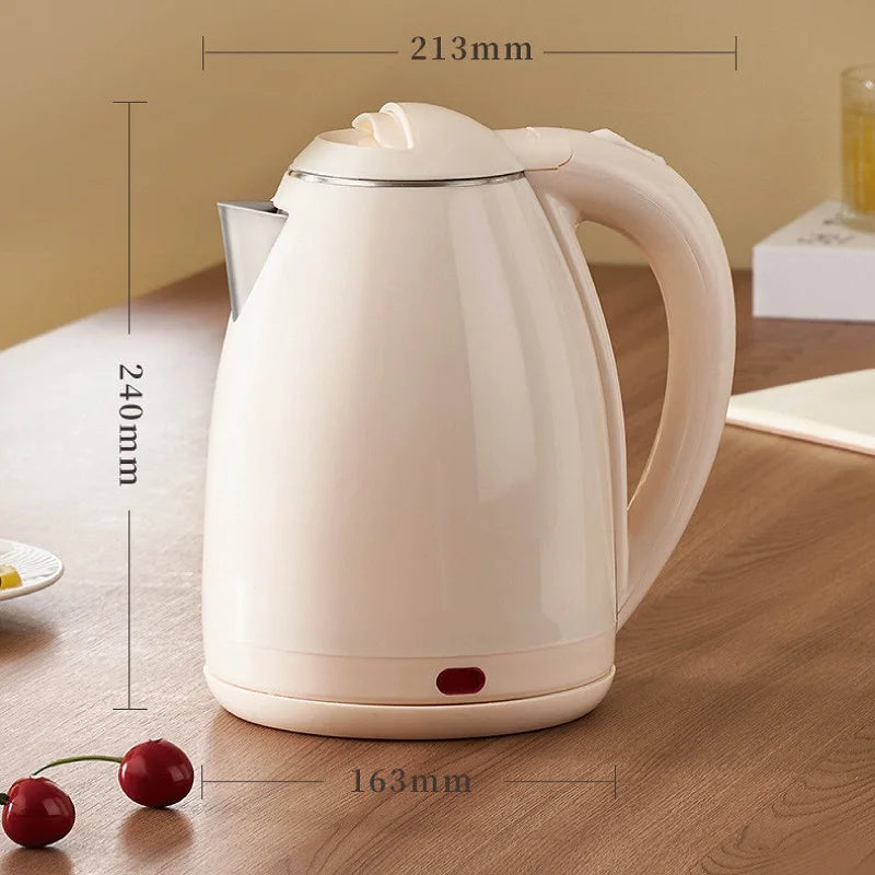 1.8L Household Electric Kettle Large Capacity 304 Stainless Steel Quick Kettle Teapot Automatic Thermos Pot Kitchen Tools 1500W - Ceenaz Store