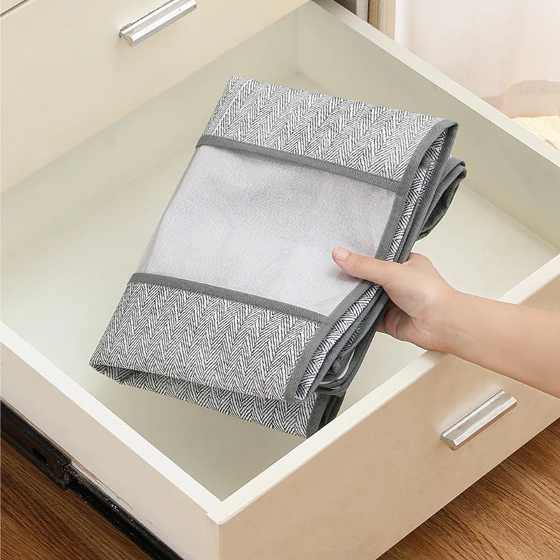 Large Clothes Storage Bag Under Bed Foldable Quilt Clothes Storage Bag Bedroom Dormitory Wardrobe Quilt Organizer Bag 이불정리함 - Ceenaz Store