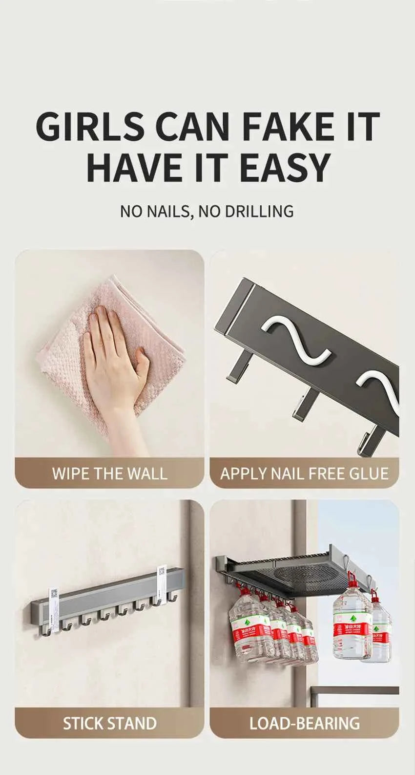 Bathroom Folding Storage Shelf Wall Mounted Aluminum Alloy Retractable Clothes Drying Holder Socks Clothing Drying Rack Hanger