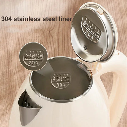 1.8L Household Electric Kettle Large Capacity 304 Stainless Steel Quick Kettle Teapot Automatic Thermos Pot Kitchen Tools 1500W - Ceenaz Store