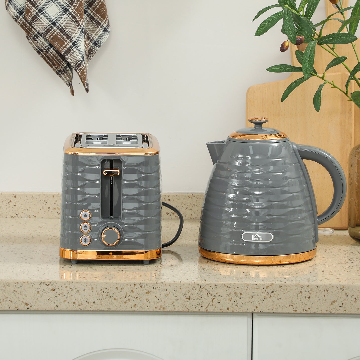 Kettle and Toaster Sets 1.7L Kettle & 4 Slice Toaster