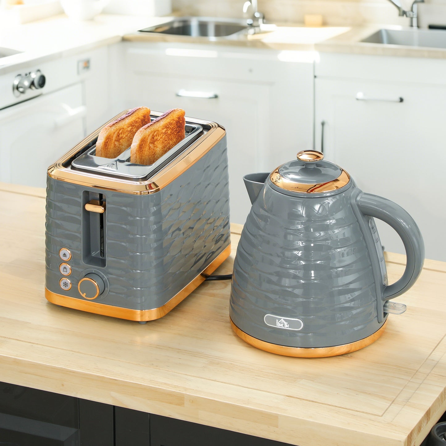 Kettle and Toaster Sets 1.7L Kettle & 4 Slice Toaster