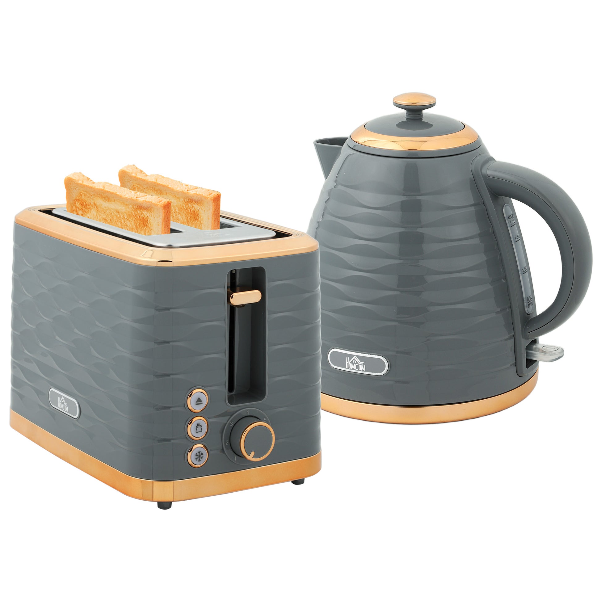 Kettle and Toaster Sets 1.7L Kettle & 4 Slice Toaster