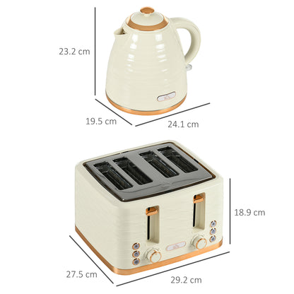 Kettle and Toaster Sets 1.7L Kettle & 4 Slice Toaster