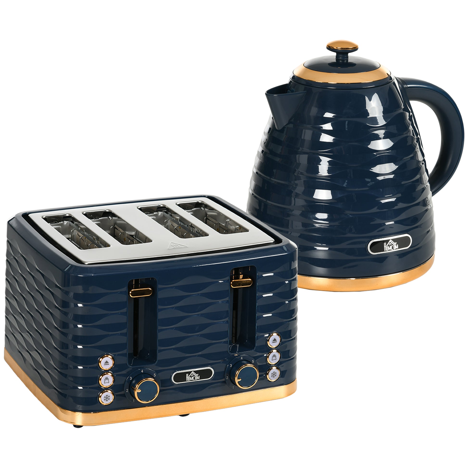 Kettle and Toaster Sets 1.7L Kettle & 4 Slice Toaster