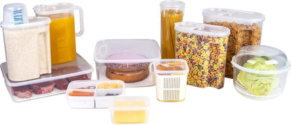 Décor Tellfresh Cereal Storage Dispenser | Large Airtight Container | 3L - Ceenaz Store