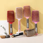 Women Detangling Nylon & Bristle Hairbrush Scalp Massage Comb Hair Brush Tool UK - Ceenaz Store